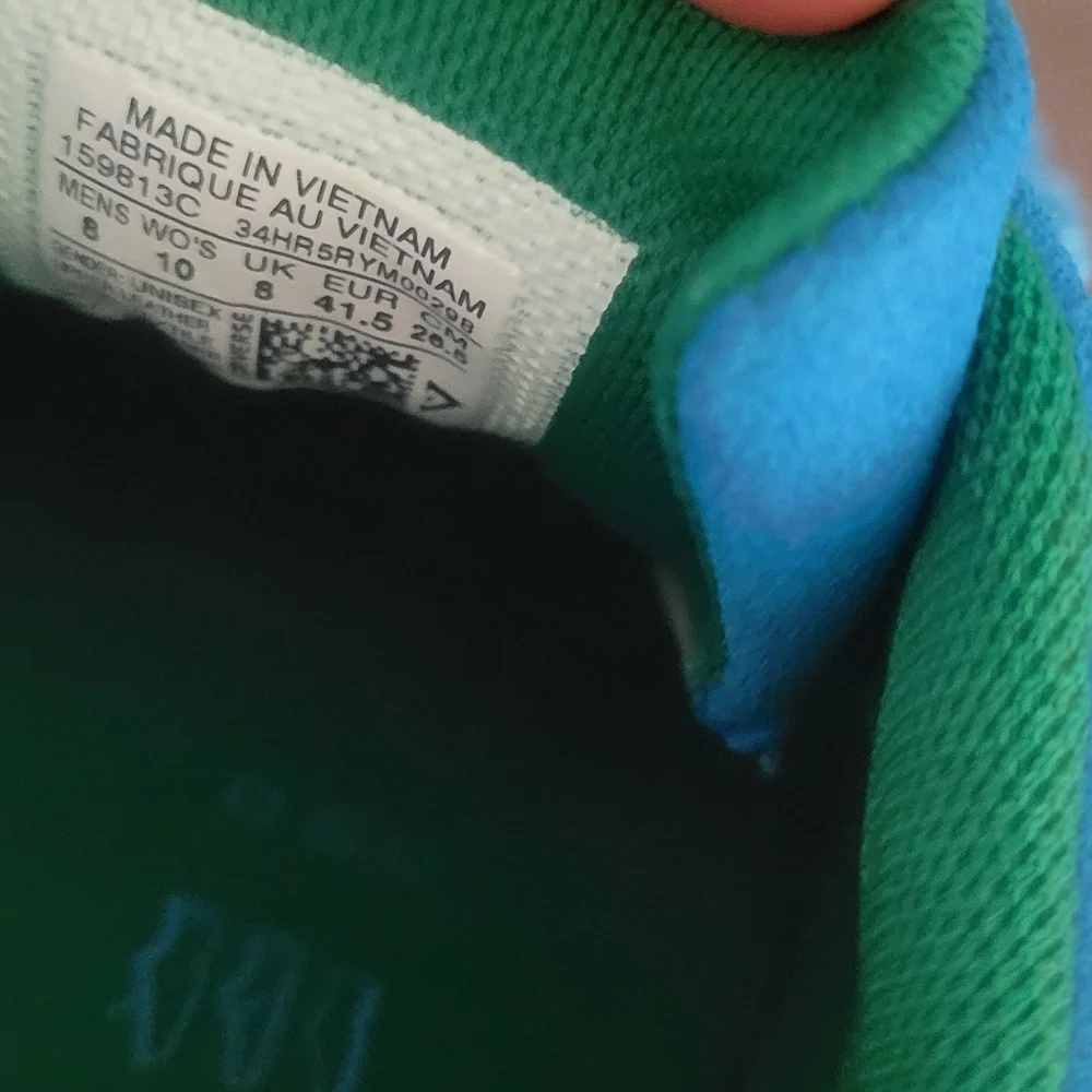 Converse One Star Suede OX Hawaiian Ocean Blue Green Shoes 159813C Mens Size 8 - Picture 3 of 9